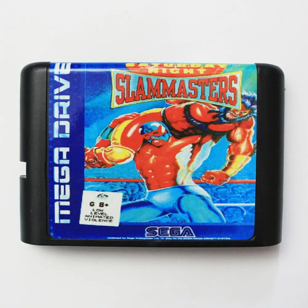16 битная игровая карта Slam Masters NTSC USA bit MD для Sega Mega Drive Genesis|16 bit|md game16 md |
