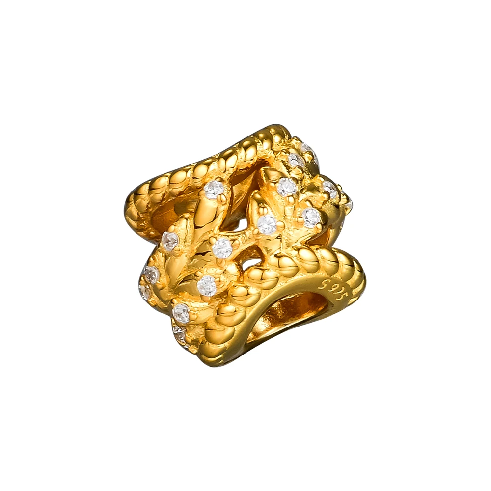 Подходит для браслетов Pandora с подвесками блестящие сверкающие бусины зернистой