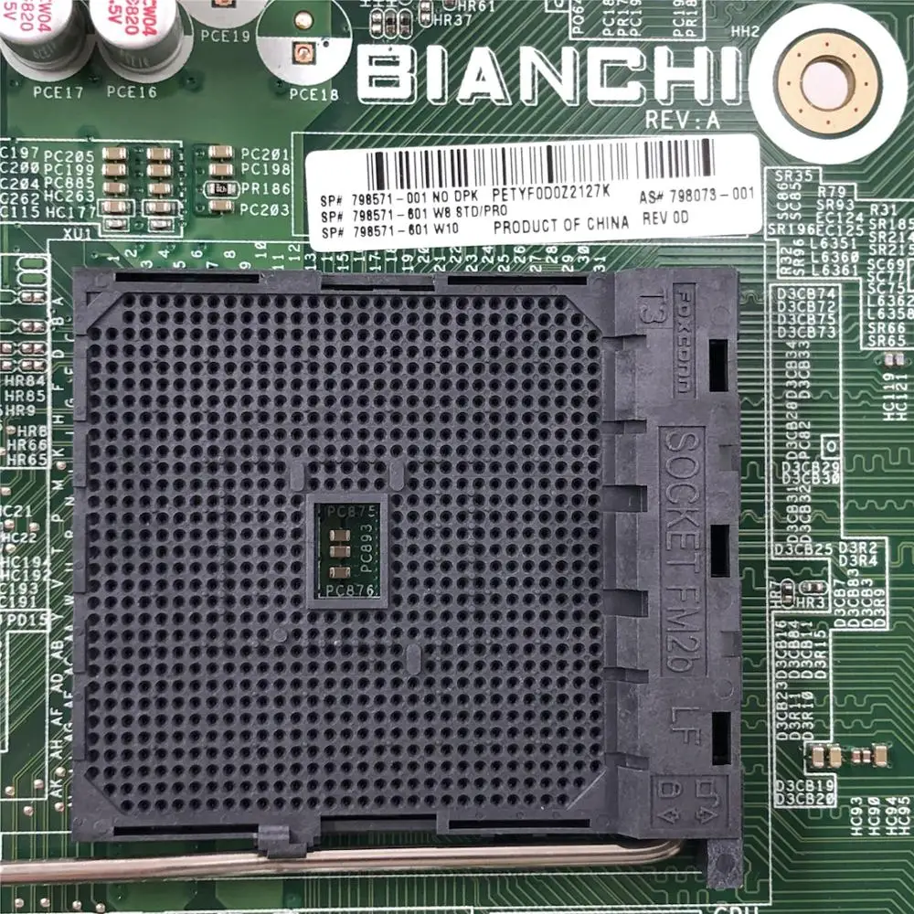 Материнская плата 798571 001 для HP Elite 705 G2 MT материнская 798073 BIANCHI 100% тестирование