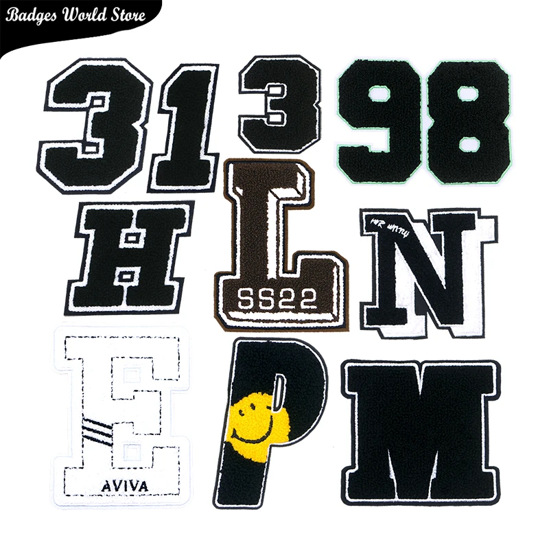 Embroidery Applique Patches For Clothing Diy Iron On Badges On The Backpack