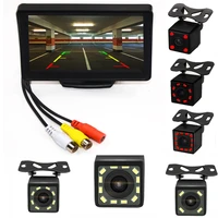 car monitor 4 3 inch screen for rear view reverse camera tft lcd display hd digital color 4 3 inch palntsc