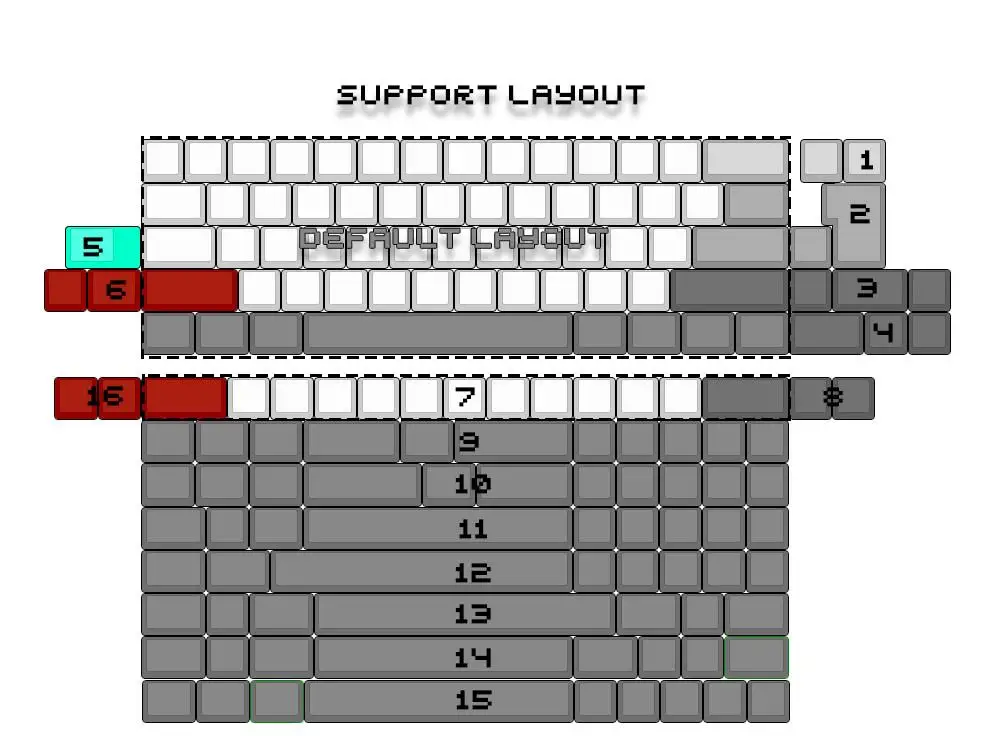 DZ60 пользовательская механическая клавиатура PCB 60% поддержка клавиатуры стрелка ключ alu пластина gateron переключатель stab