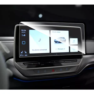 ruiya for mustang id 3 id 4 2020 10 inch car navigation touch screen protector auto interior accessories tempered glass film free global shipping