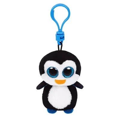 Брелок TY Beanie Boos 3 дюйма игрушка единорог сова лиса случайный выбор сумка на удачу