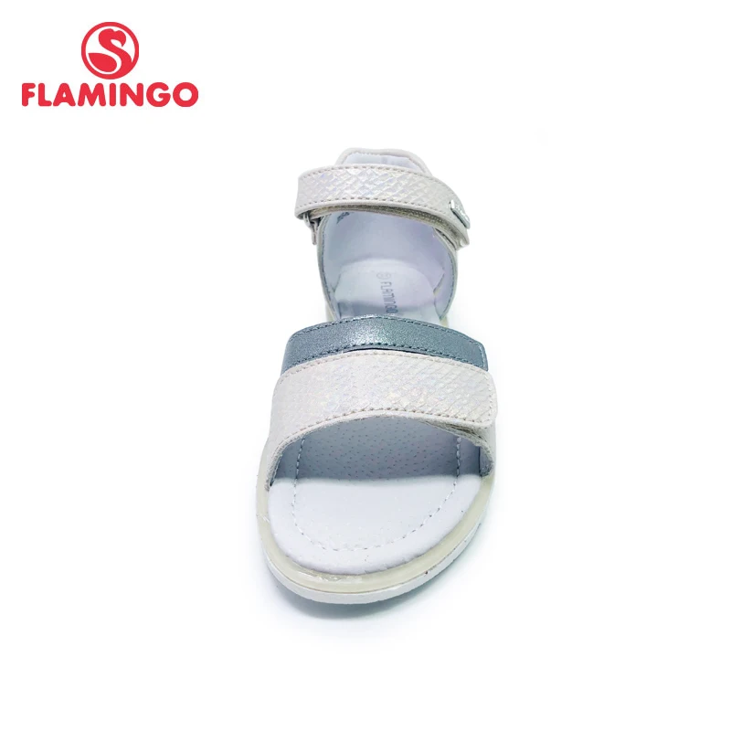 Летние детские сандалии с принтом Фламинго 2020 повседневные туфли принцессы на