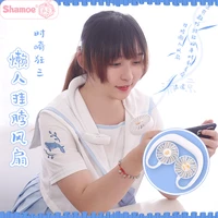 date a live yoshino tokisaki kurumi lazy fan portable portable small neck hanger animation peripherals cosplay