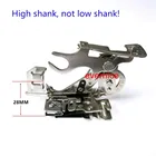 Ruffler прижимная лапка с высоким хвостовиком для певицы Babylock Brother Janome Juki