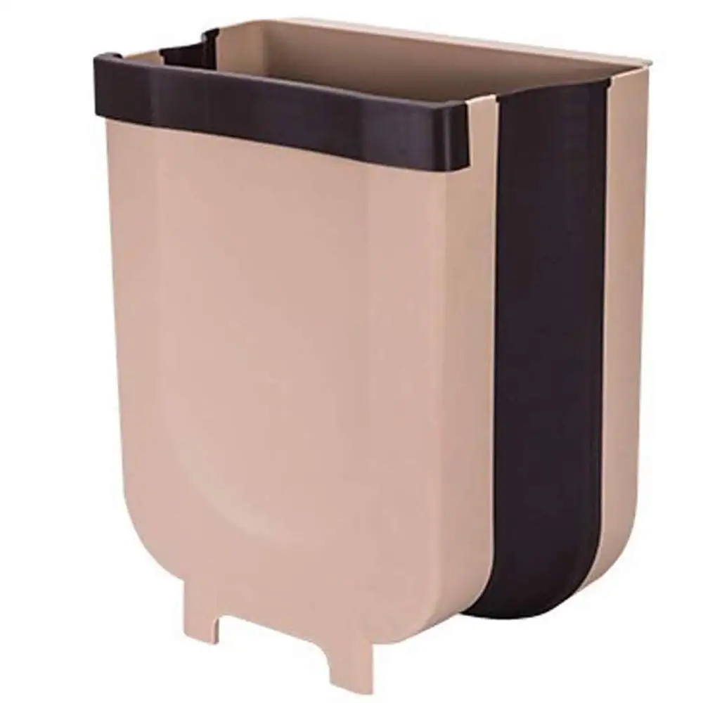 

Kitchen Folding Trash Can Car Recycle Bin Trash Bin Kitchen Dustbin Garbage Rubbish Bin Garbage Can Waste Bin For Kitchen