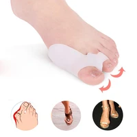 1 4pair hallux valgus straightener thumb bunion pain relief corrector feet care tools silicone gel toe separators orthopedic