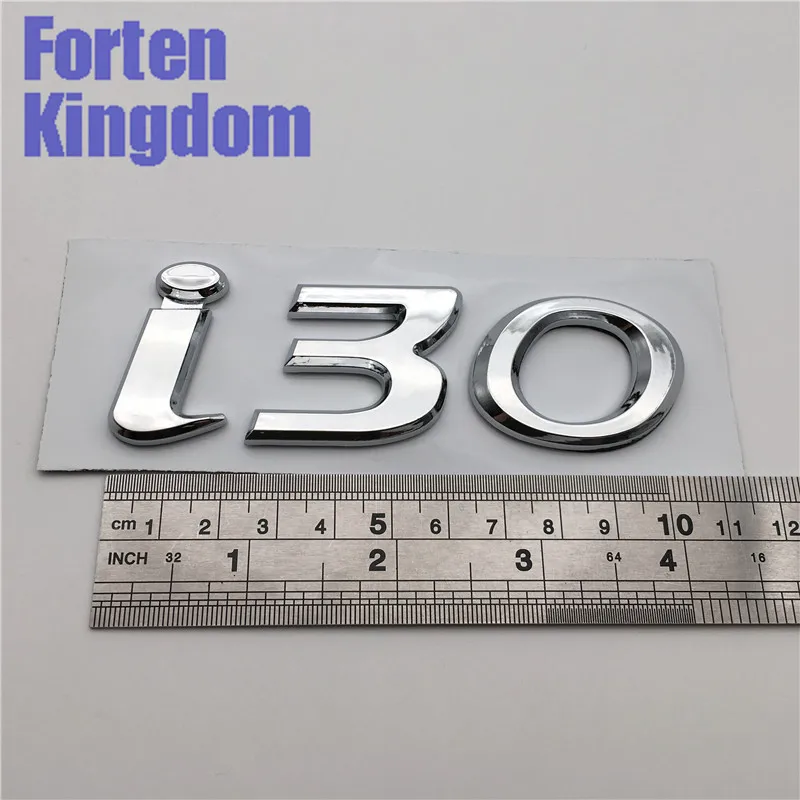 1 шт. хромированная наклейка на заднюю дверь автомобиля Forten Kingdom из АБС пластика