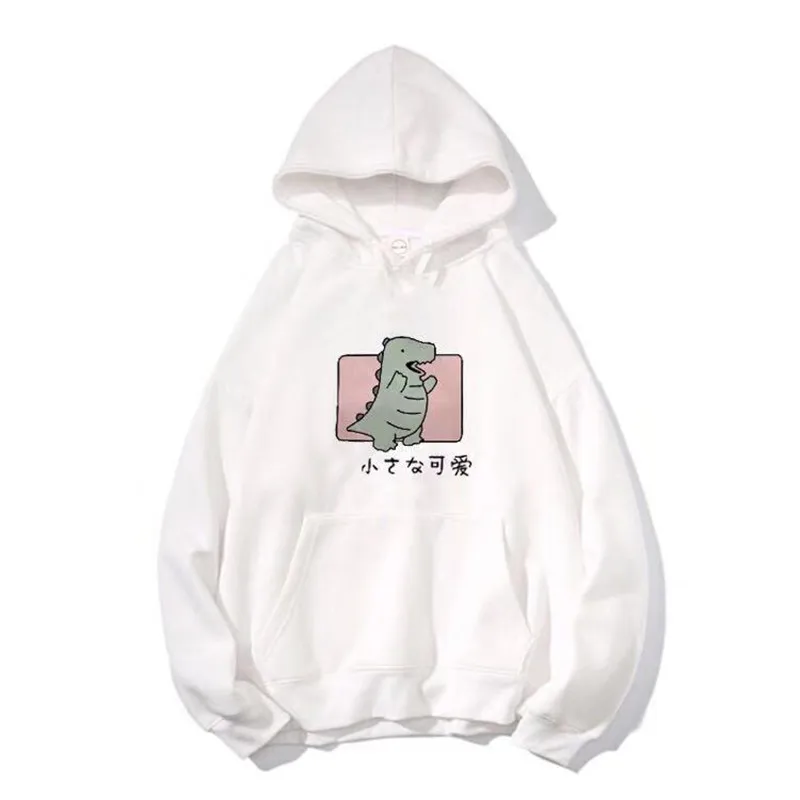 2019 новый милый осень зима плюс бархат женские свитшоты Харадзюку с принтом