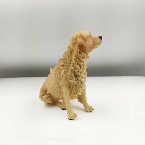 JJM золотистый ретривер собака вибрирующий хвост искусственные животные