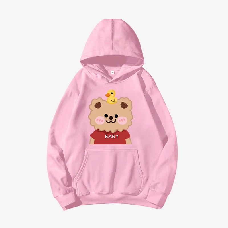

Womens Ladies Pullovers Hoodies Female Hoodie Sweatshirt Basic Autumn Long Sleeves Loose Basic Casual Winter Hooded Cloth