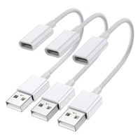 3pcs usb cable adapter usb c female to usb male adapter charger cable adapter cable accessories
