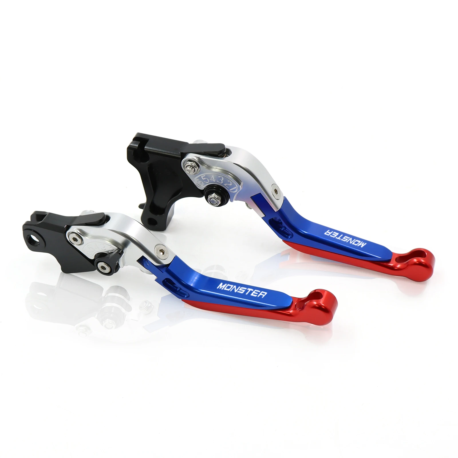 For Ducati Monster ST2 M 400 600 620 695 750 919 796 696 M600 Motorcycle Accessories Folding Extendable Brake Clutch Levers | Автомобили и