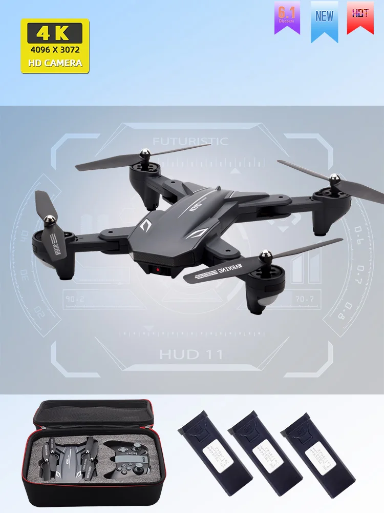 XS816 Дроны с камерой HD Дрон Дистанционное управление вертолет 4 к игрушки