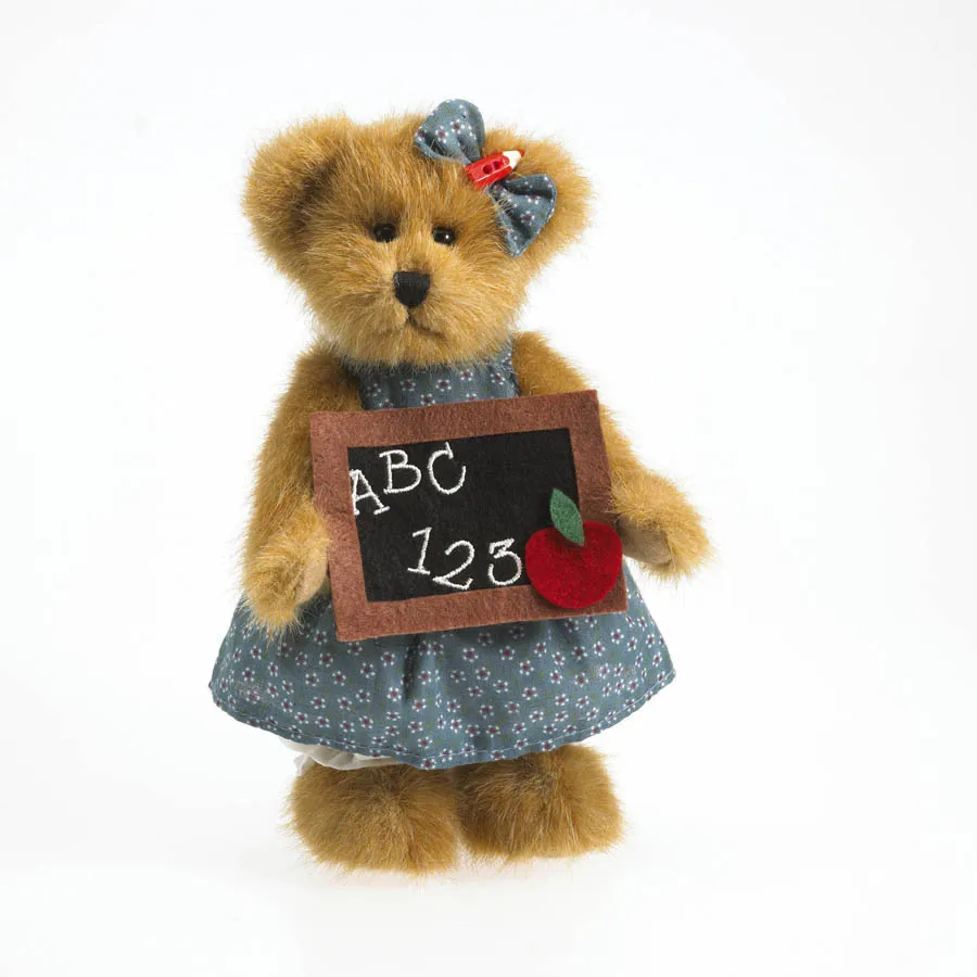 20 см творческий Лаки плюшевый медведь Школьные сумки для девочек Рождественская