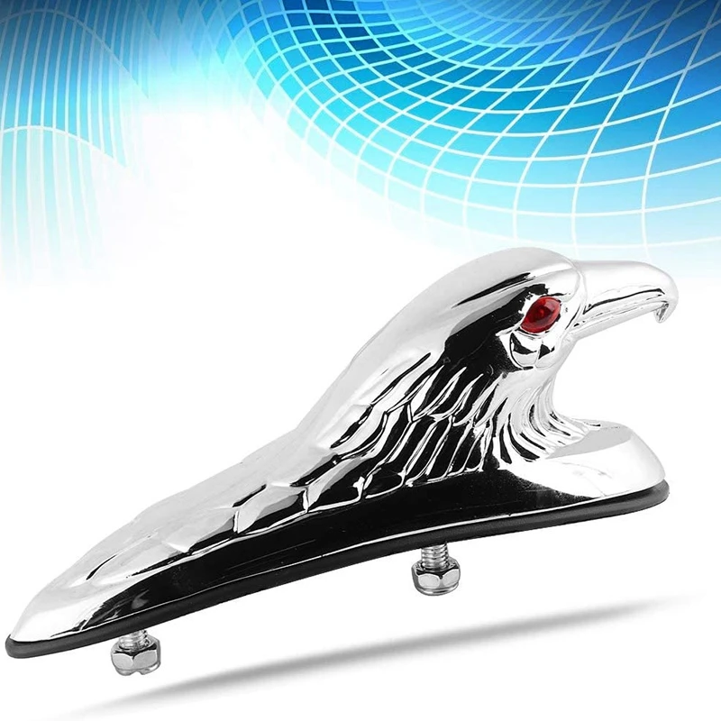

Motorcycle Universal Front Mudguard Frame Decor Eagle Head Statue for Kawasaki Yamaha Suzuki Honda