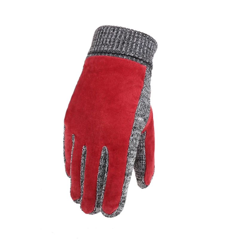 Зимние мужские и женские велосипедные перчатки противоскользящие мотоциклетные