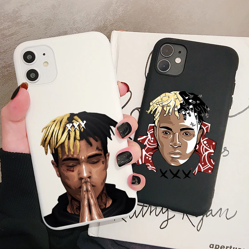 XXXTentacion Raper чехол для телефона iPhone 11 Pro XR X Xs Max 8 7 6 Plus 6S 5S SE матовый Силиконовый