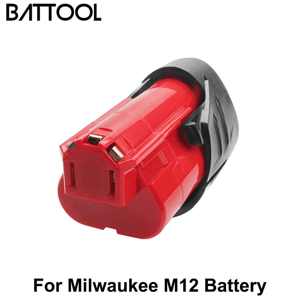 Сменный аккумулятор 3000 мАч для электроинструментов Milwaukee M12 12 В перезаряжаемый