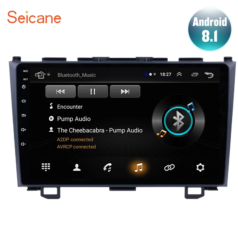 DSP ips экран HD 4G Android 9,0 AV выход автомобильный DVD плеер для CRV CR-V gps навигация Радио мультимедийный плеер стерео
