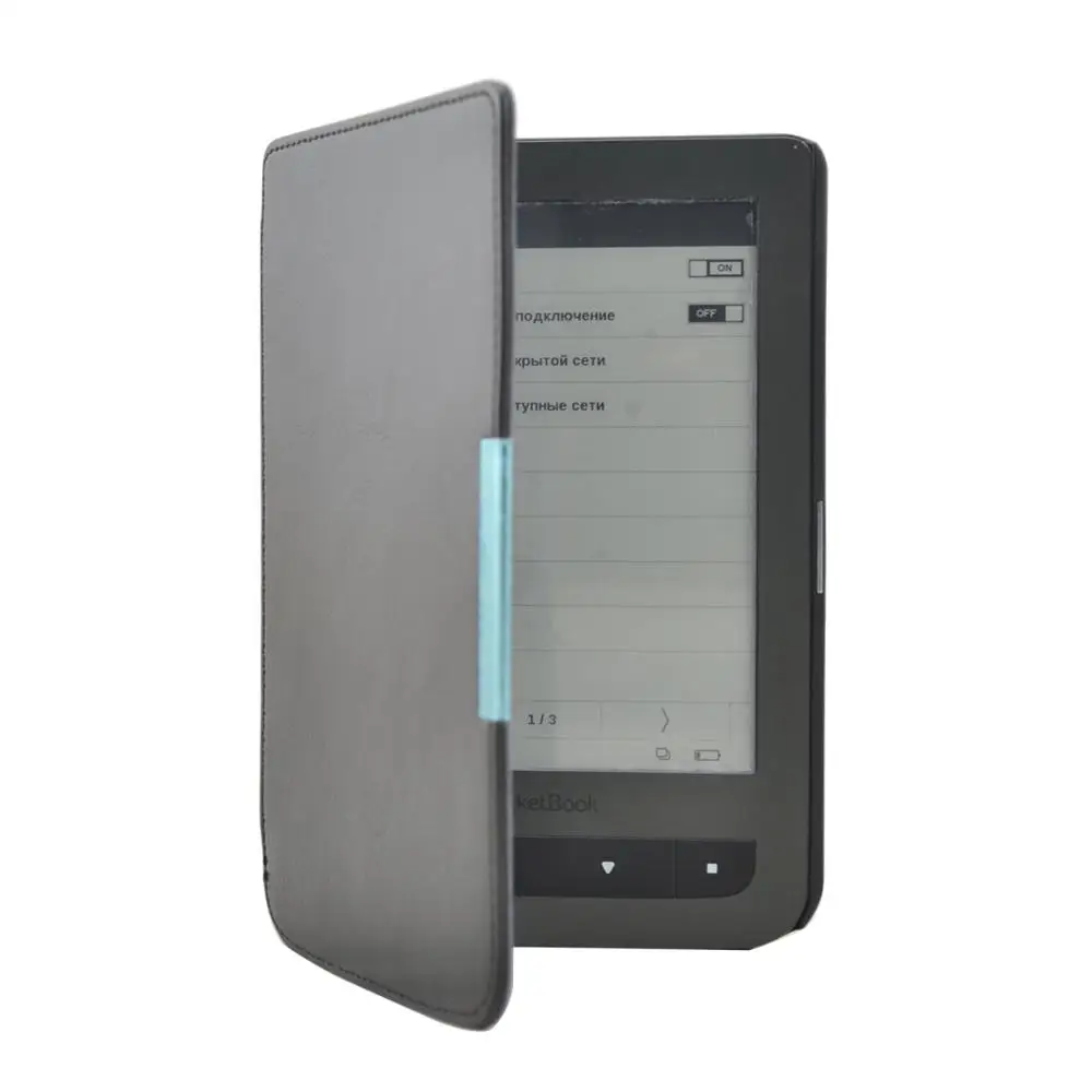Чехол из искусственной кожи с принтом для pocket book touch lux 3 626 plus чехол для чтения книг+ Защитная пленка для экрана(также подходит для 614/615 plus/624/626
