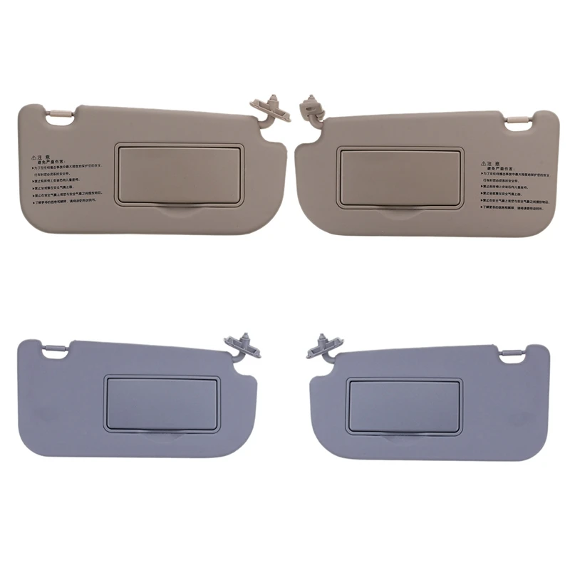 

1Pair Car Inner Sun Visor Shield Shade Board with Mirror for KIA Sportage 2005 2006 2007 2008 2009 2010