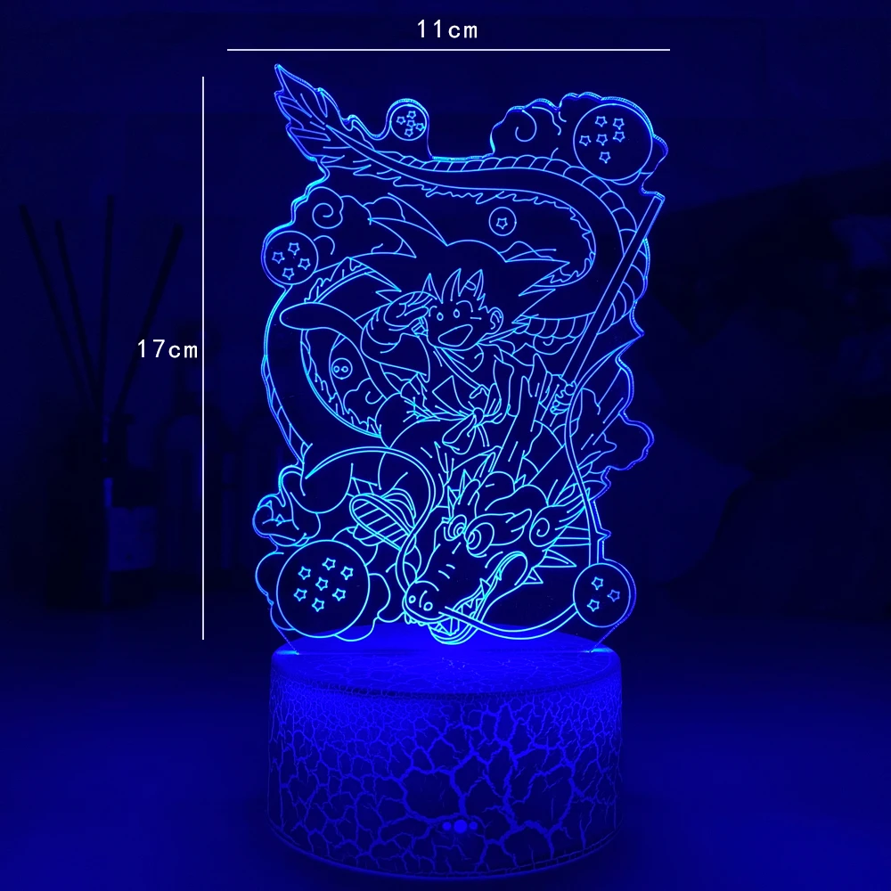 

Newest Japanese 3d Lamps Anime Figure Nightlight Kids Child Girls Bedroom Decor Lights Manga Gifts Night Light Lamp AYG02-NN-896
