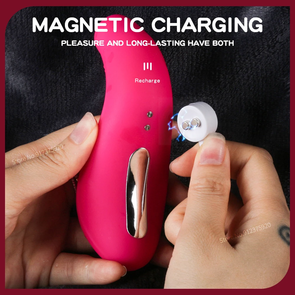 Clit Sucker Vibrator Powerful Nipple Sucking Blowjob Clitoris Stimulator Erotic Sex Toys for Women Vagina Masturbator Products | Красота и