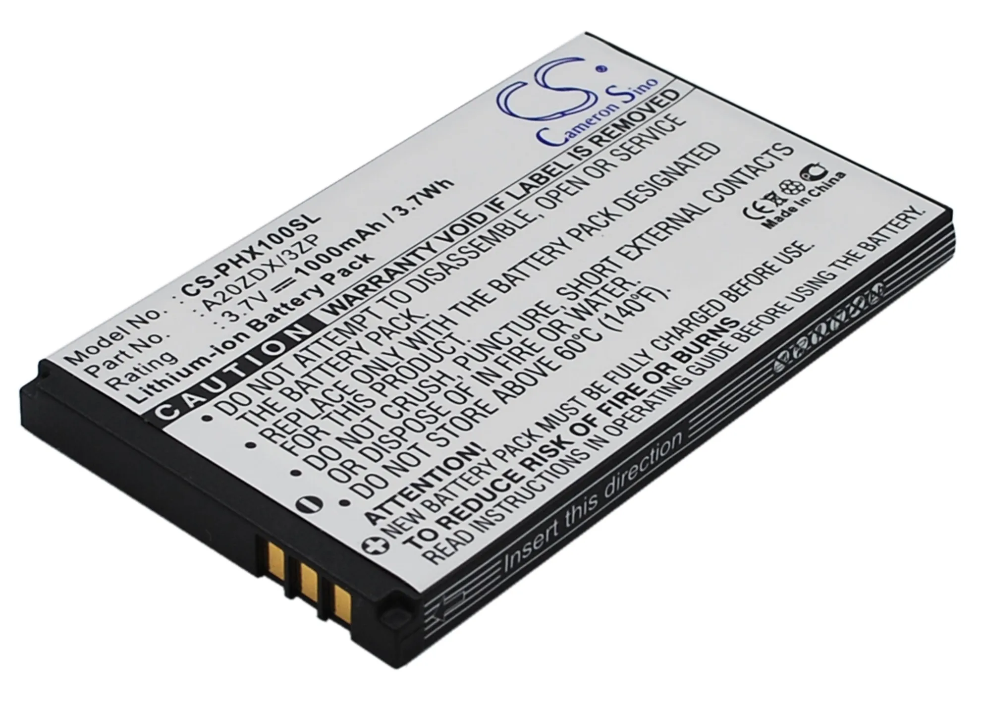 Cameron Sino 1000mAh Battery For Philips Xenium T129 X100 X325 A20ZDX/3ZP | Электроника
