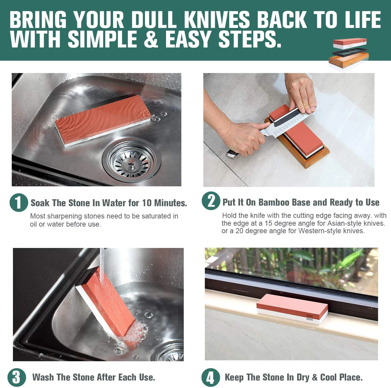 Точилка для ножей точилка точильные камни | Дом и сад