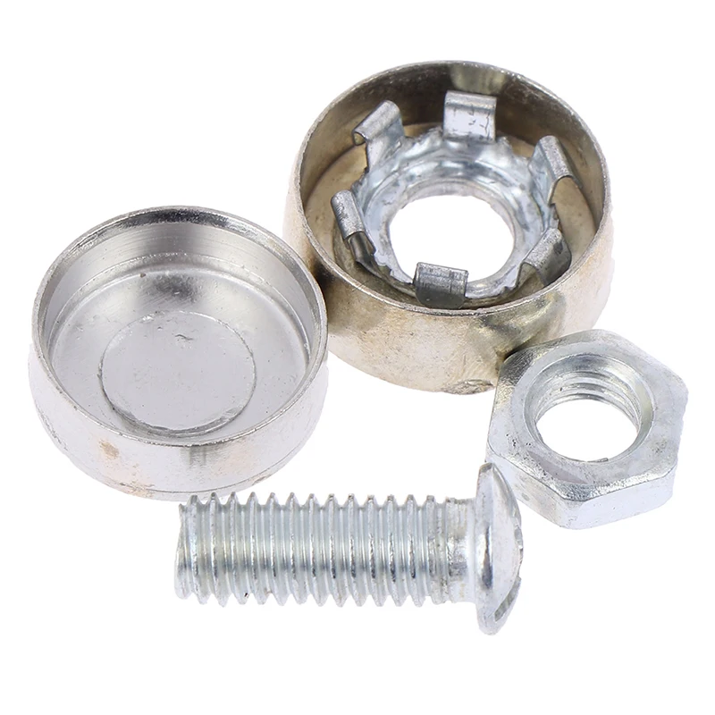 Хромированные винты для защиты от кражи 4 шт./компл. болты номерного знака