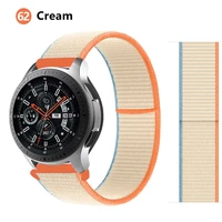 2022mm watch strap for samsung galaxy watch 44 classic active 2 gear s3 frontier nylon bracelet huawei watch gt 2 2e pro band