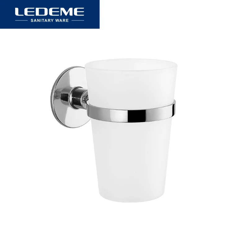 LEDEME Зубная щётка держатель чашки для зубной щетки Пластик чашка настенный цинка