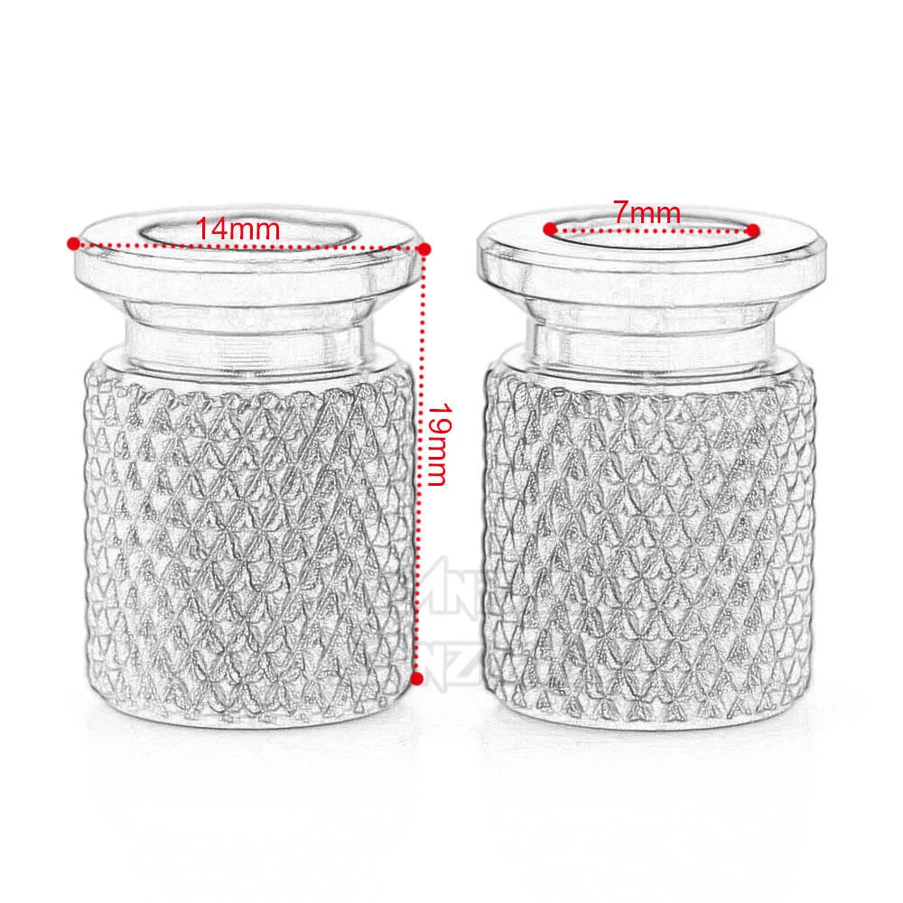 Алюминиевый клапан для шин с ЧПУ крышка воздушного порта аксессуары мотоциклов