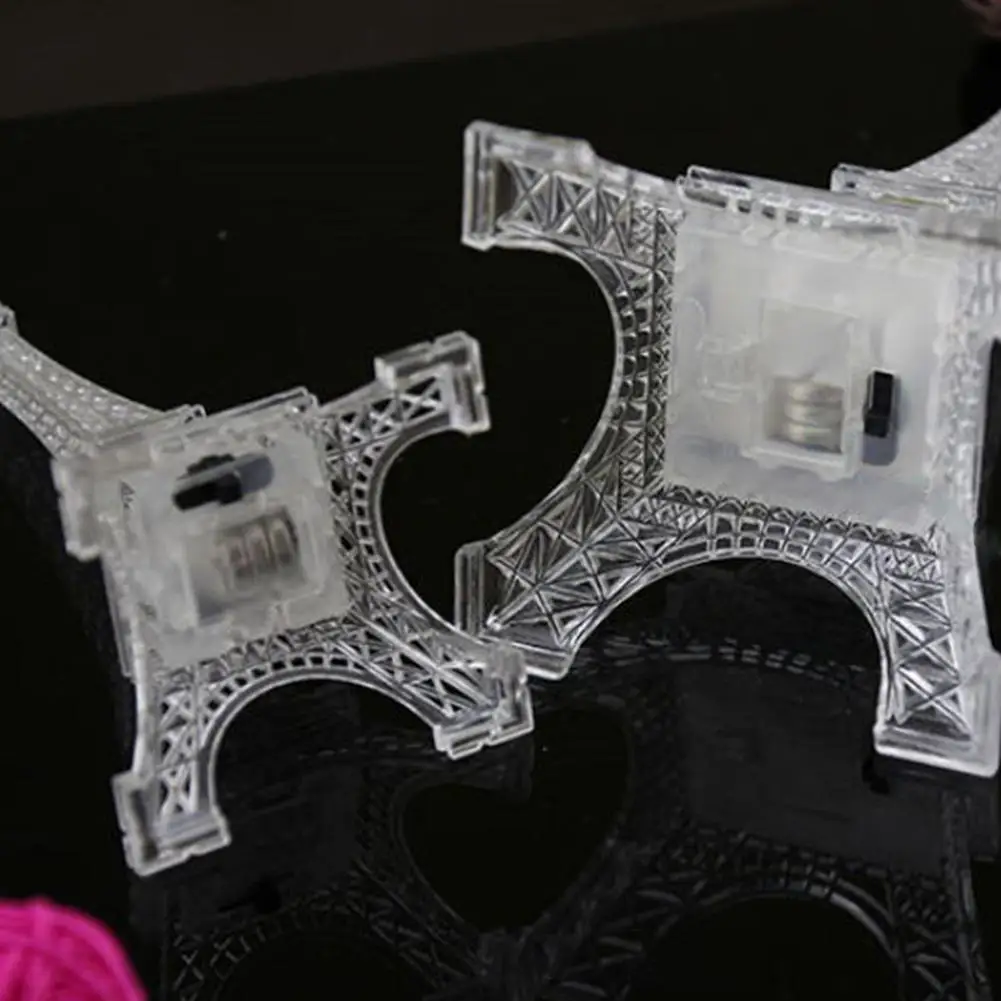 3D Романтическая французская Эйфелева башня/парижская башня красивый