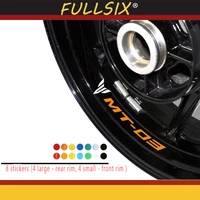 new sale motorcycle wheel rim waterproof logo decoration sticker decals for yamaha mt 03 mt 03 stickers