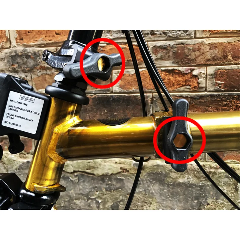 Складной велосипедный шарнирный зажим титановый винт для фотомагнитного