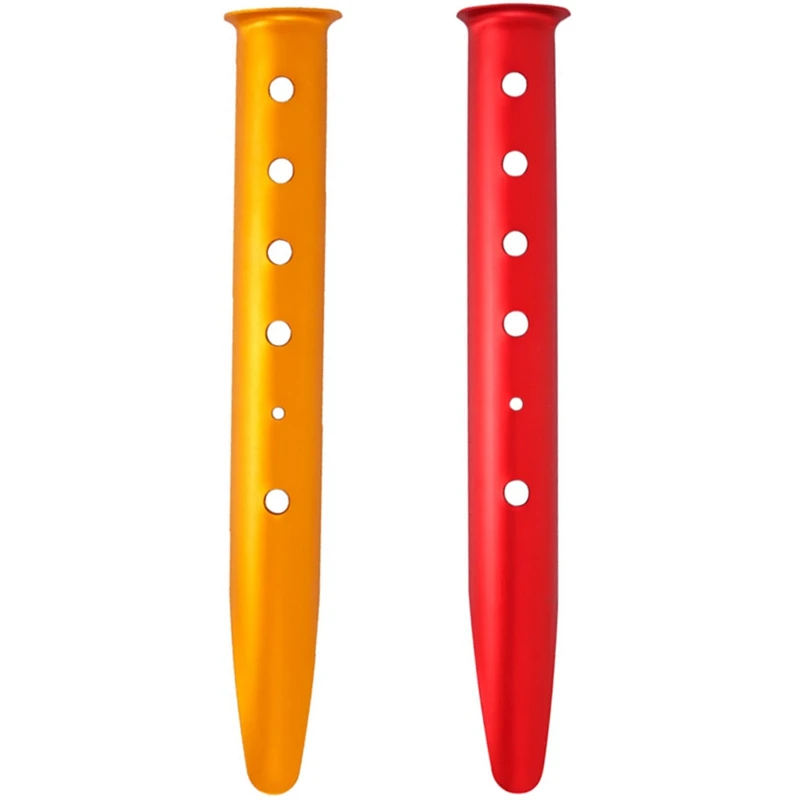 

Camping Tent Pegs U Shape Stakes for Outdoor Beach Snow Sand Aluminum Tent Accessories 31CM Sand Ground Pegs, 4PCS