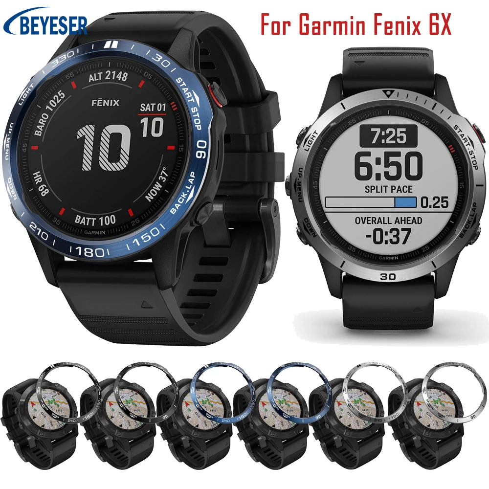

Чехол из алюминиевого сплава с металлическим кольцом для Garmin Fenix 6X