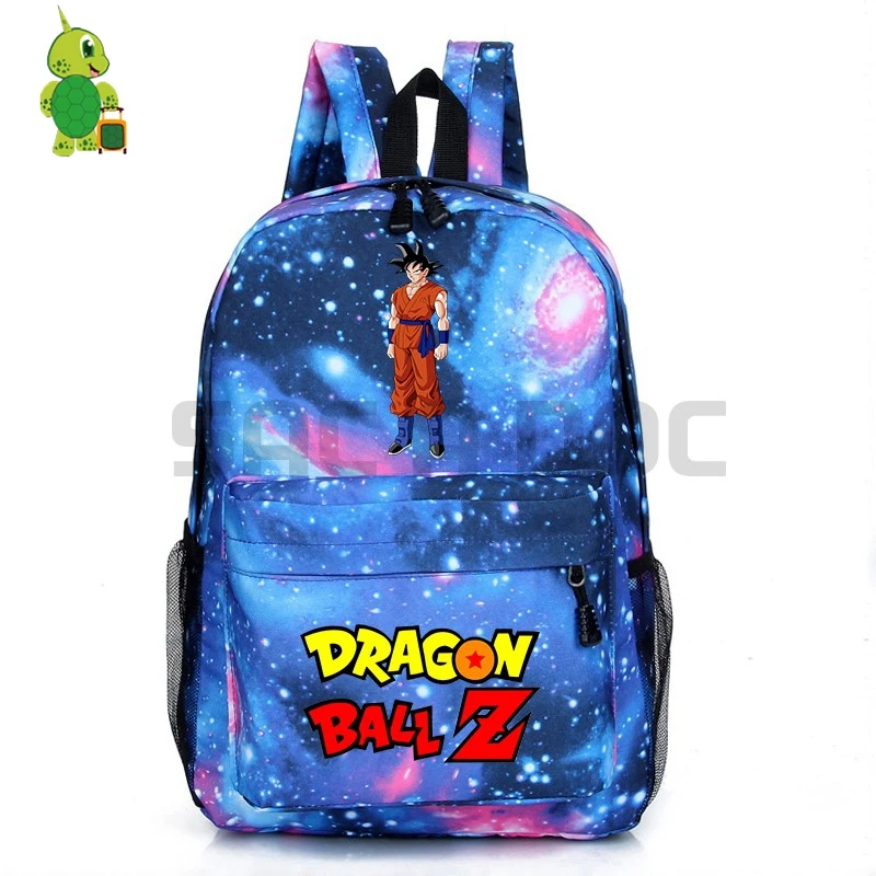 5 Mochila Dragon Ball Z рюкзак Goku Super Saiyan для мальчиков и девочек рюкзак для подростков школьные сумки галактика Звездная ночь дорожная сумка - Цвет: 5