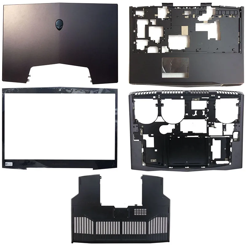 

Новинка для ноутбука Dell Alienware серии M18X R1 R2 задняя крышка/Передняя панель/Упор для рук/Нижняя крышка/A B C D коричневая крышка