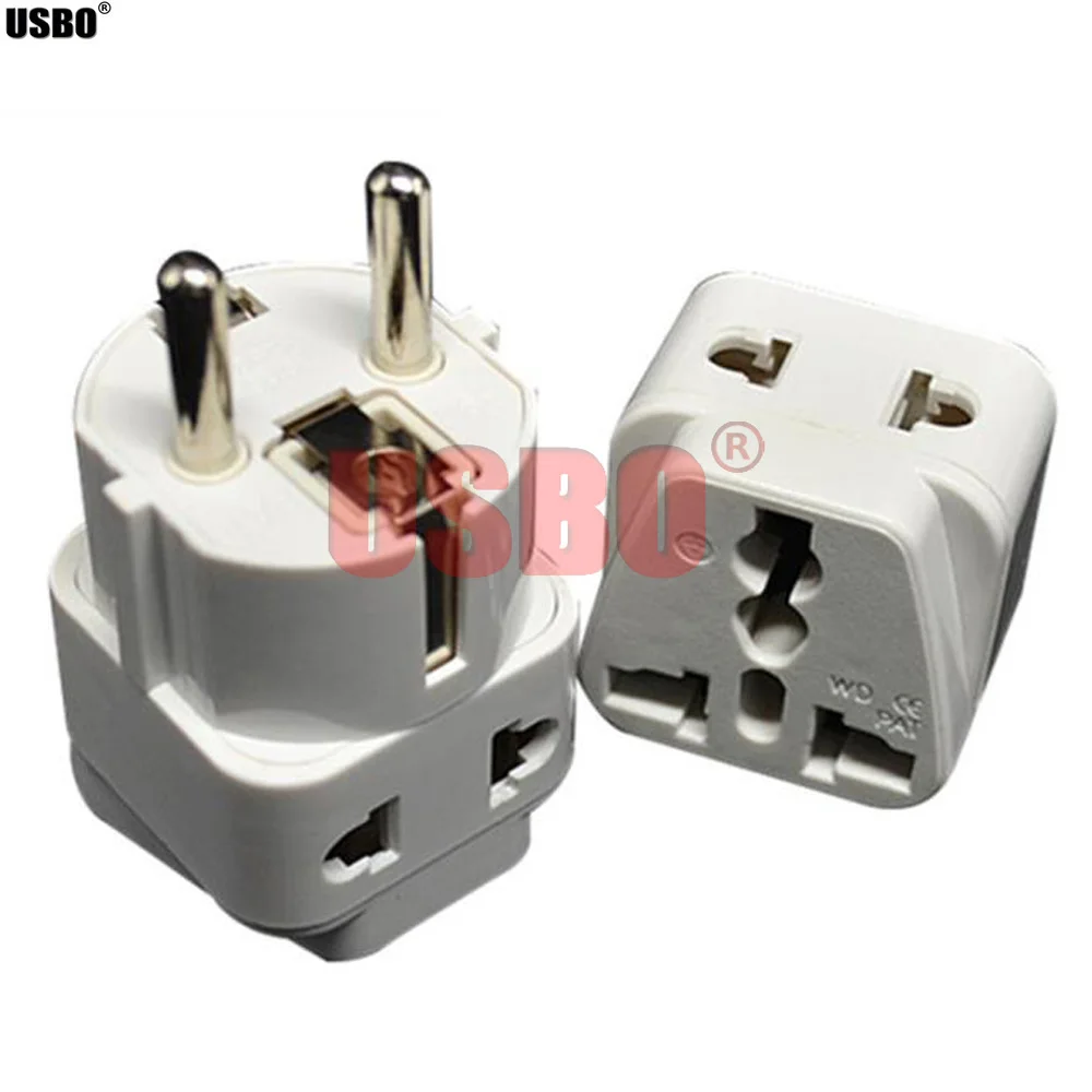 Универсальный переходник для ЕС/Великобритании/Австралии/США в ЕС дорожный