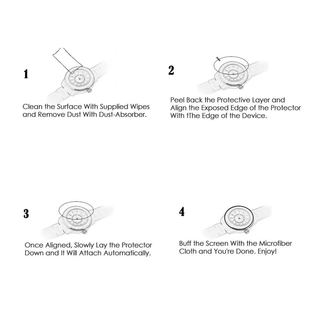 2 шт. прозрачная Взрывозащищенная изогнутая поверхность Закаленное стекло