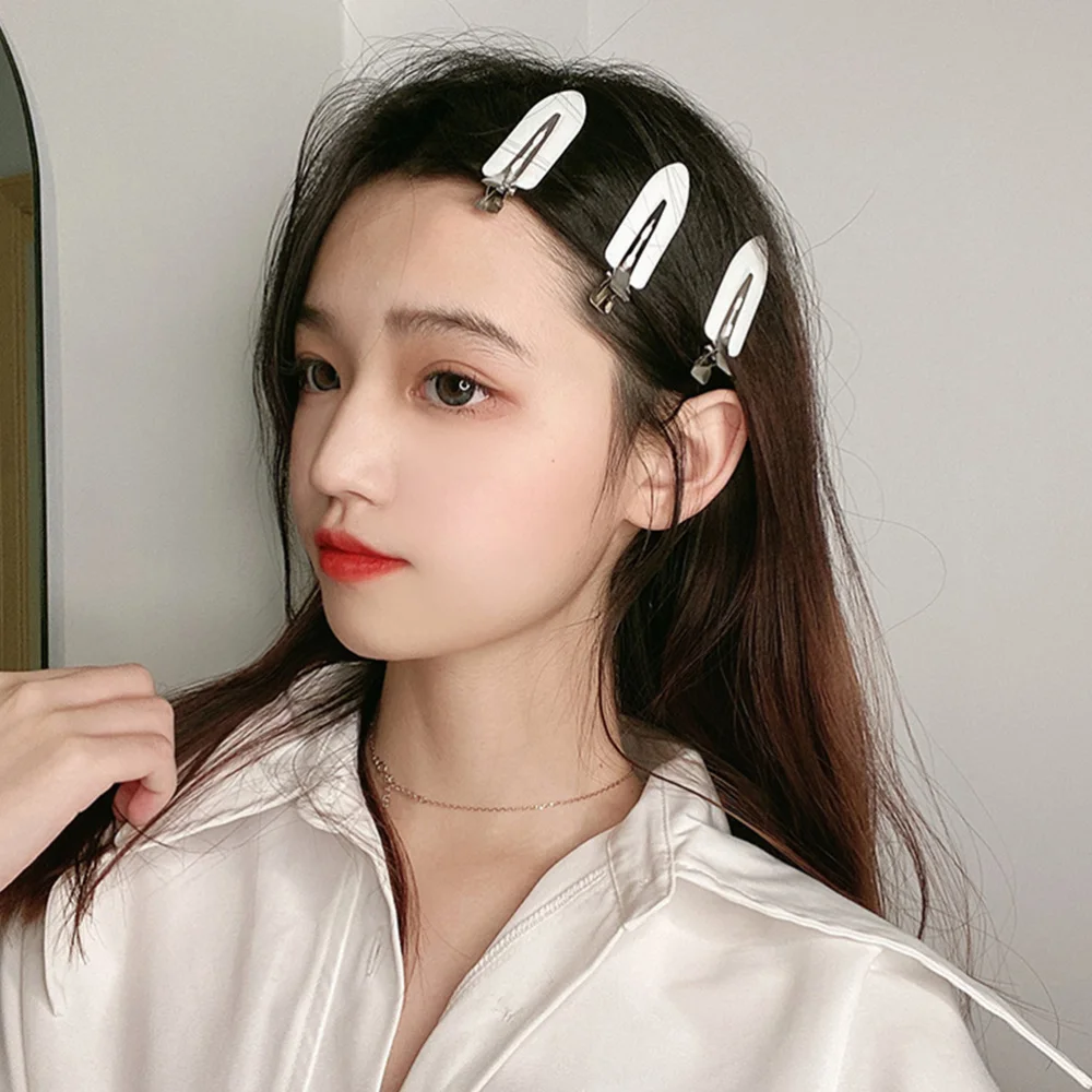 

24PCS Lovely Hair Clip Bangs Fixation Clamp Non-trace Hairpin Decoration Hairpin