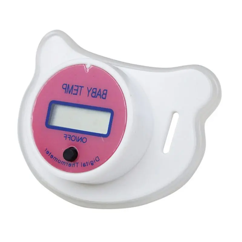 Детская пустышка на цепочке с прищепкой термометр для измерения температуры
