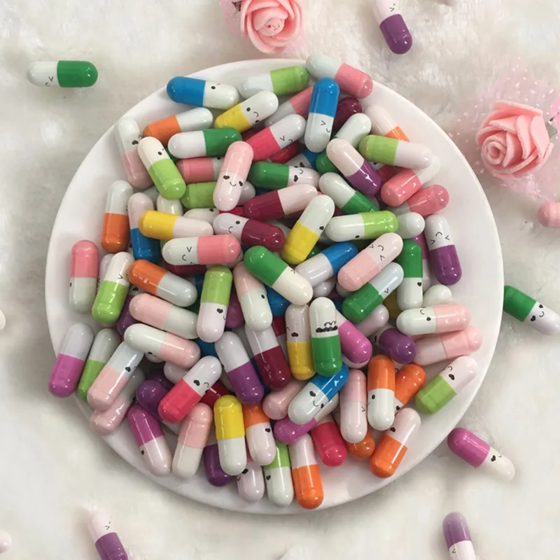 50 шт. конверт-капсула для таблеток в виде улыбки | Дом и сад