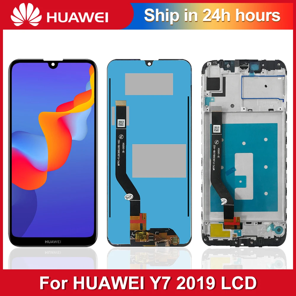 

6.26'' For HUAWEI Y7 2019 LCD Display+Touch Screen Digitizer For Huawei Y7 Pro 2019 / Y7 Prime 2019 DUB-LX3 LX1 L23 L21 LCD