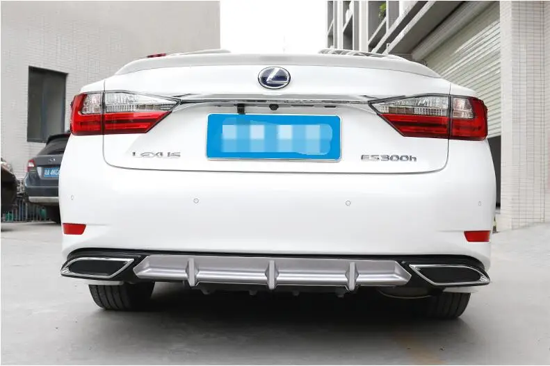 Для Lexus ES250 ABS задний бампер диффузор протектор для 2018-2019 ES200 ES350 Комплект кузова
